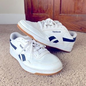 Reebok sneakers.